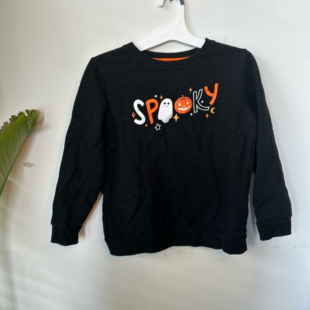 Cat & Jack l  girls SPOOKY sweatshirt size 10/12​